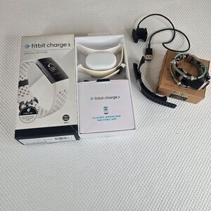 Fitbit Charge 3 Special Edition Fitness Tracker Extra Bands Accessories S L Size